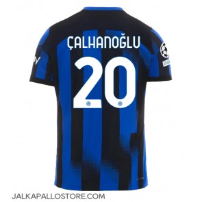 Inter Milan Hakan Calhanoglu #20 Kotipaita 2023-24 Lyhythihainen